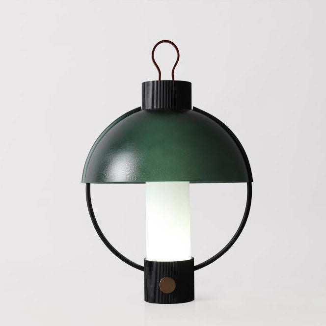 Round Dome Cylinder Aluminum Table Lamp