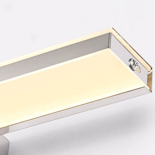Rectangular Column Stainless Steel Wall Lamp