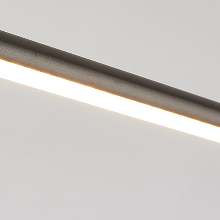 Aluminum Straigh Line Living Wall Lamp