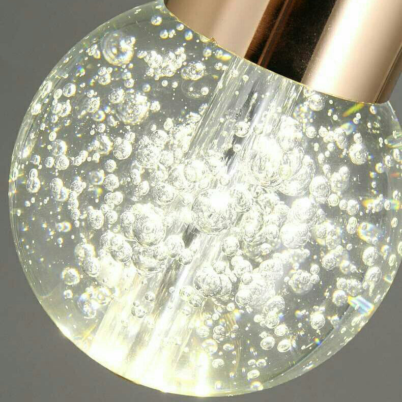 Acrylic Antler Bubble Crystal Wall Lamp