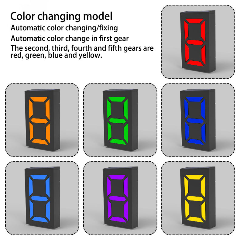 Door Sign Digital RGB Outdoor Light