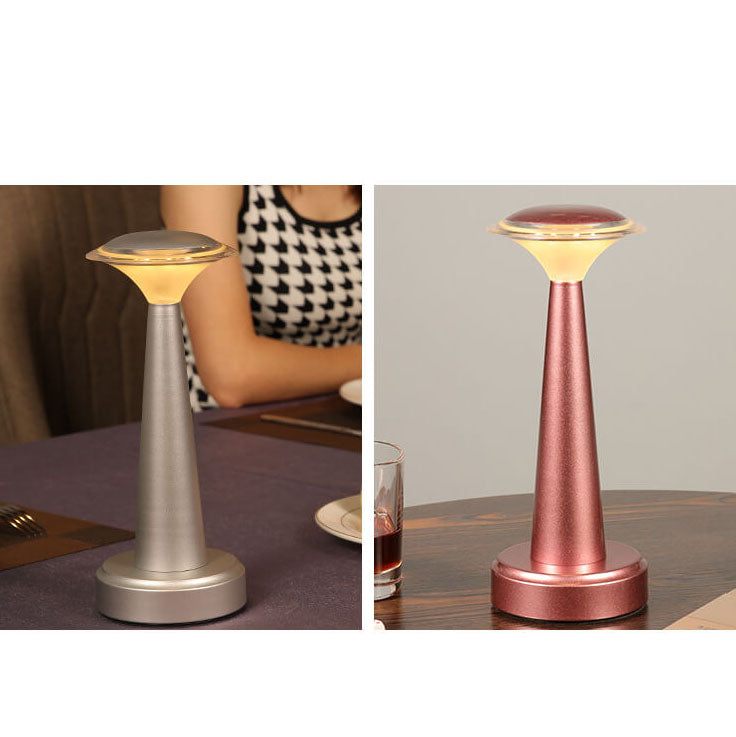 Iron Acrylic Night Table Lamp