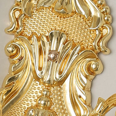 Candelabra Carved Zinc Alloy 2-Light Wall Lamp