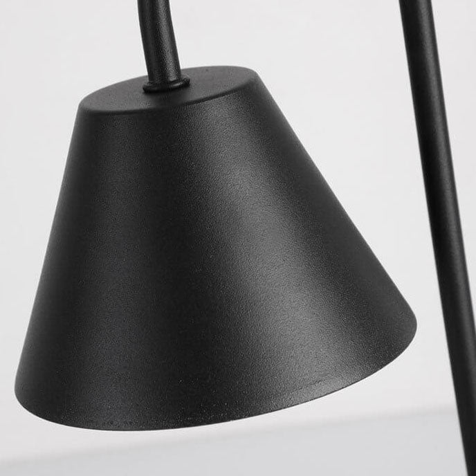 Solid Marble Cone Melting Table Lamp