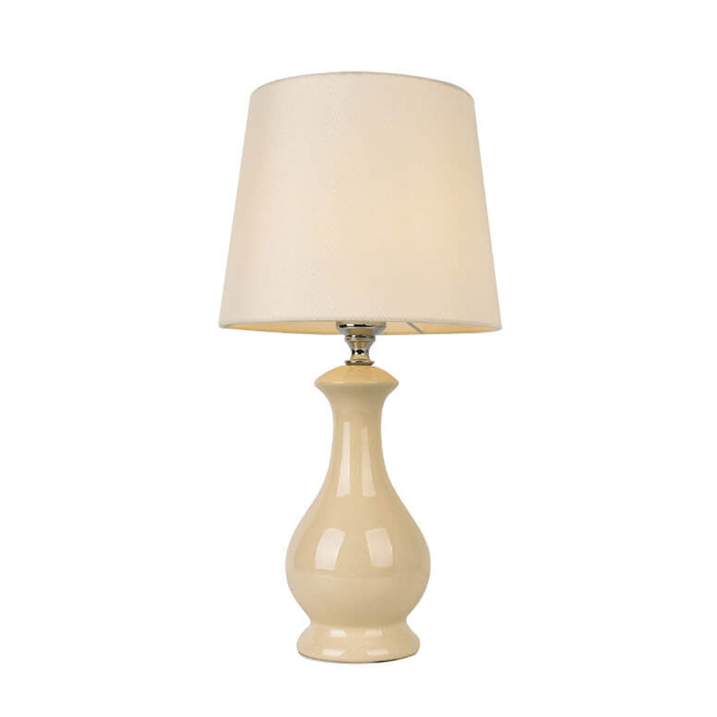 Ceramic Linen Fabric Table Lamp
