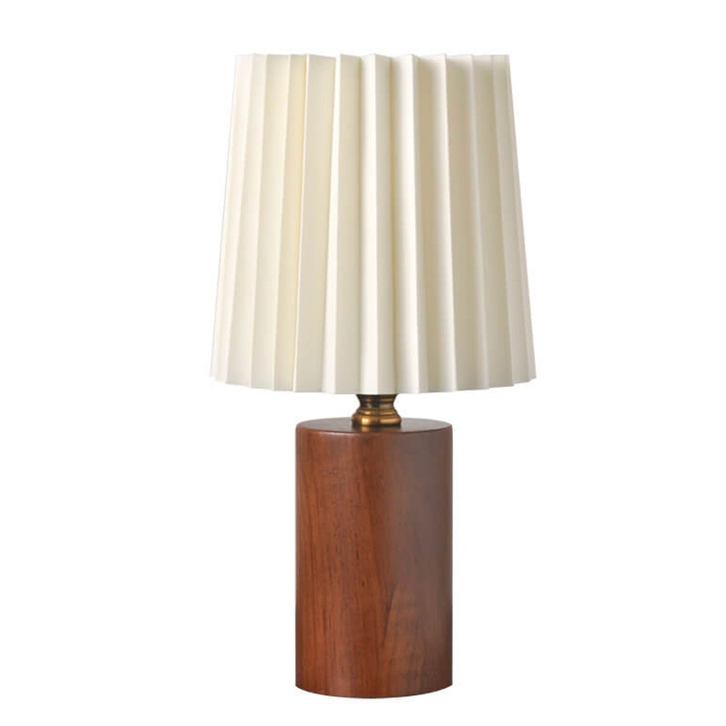 Korean Pleated Column Solid Table Lamp