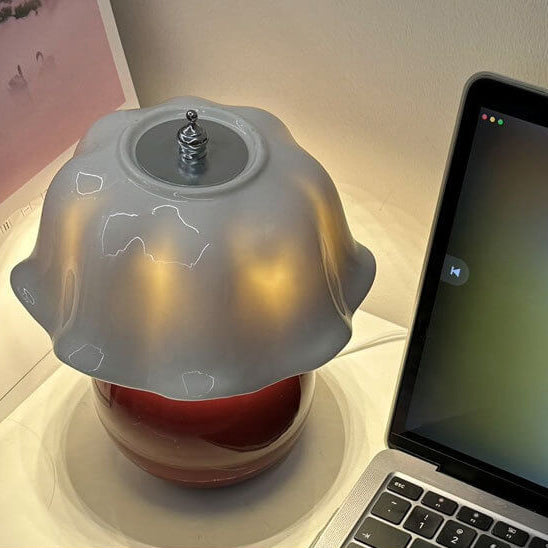 Decorative Floral Ceramic Table Lamp