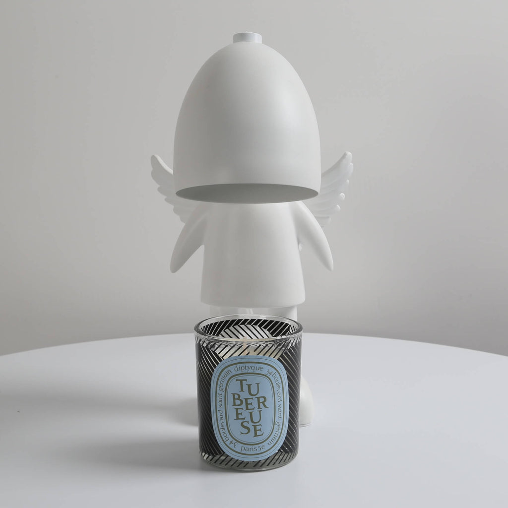Resin Cartoon Angel Robot Table Lamp