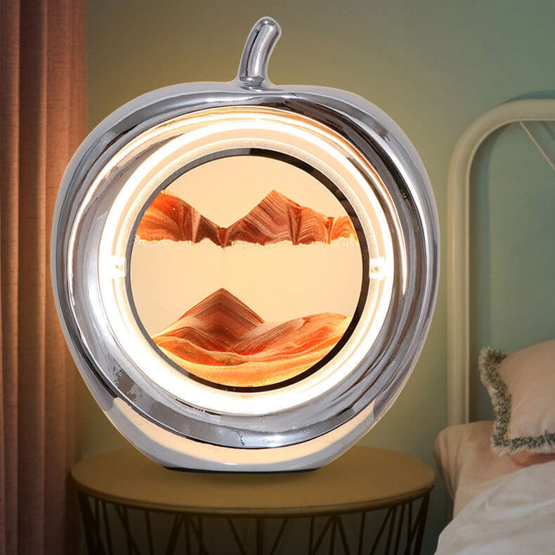Apple Quicksand Painting Decorative Table Lamp