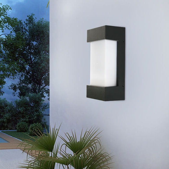 Square Acrylic Outdoor Light