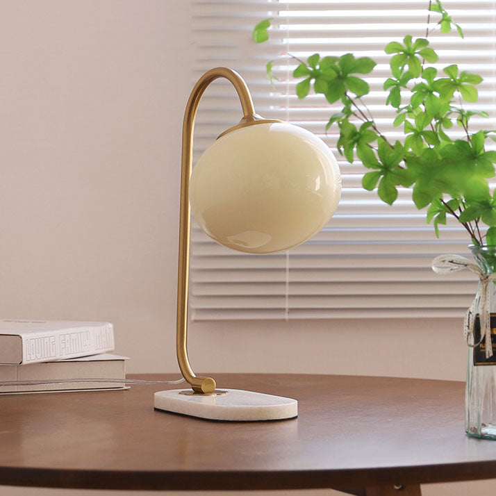 Classical Marble Iron Table Lamp