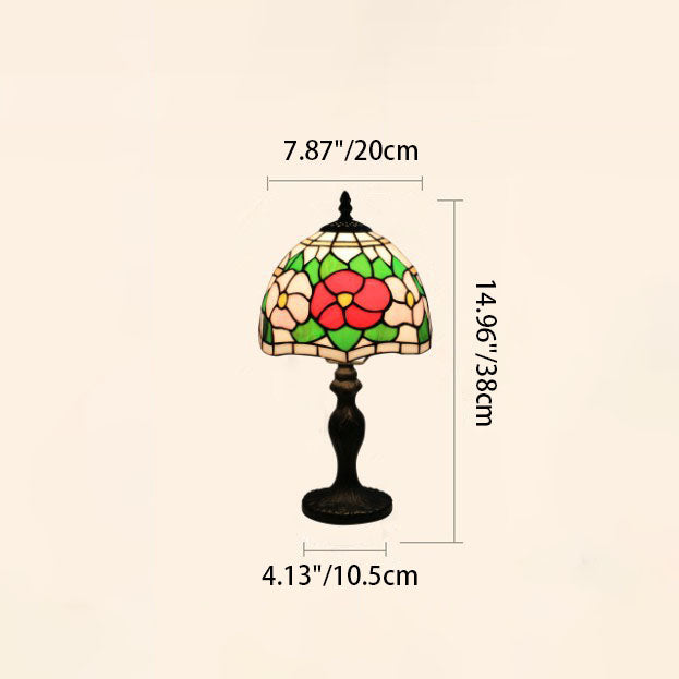 Resin Glass Umbrella Shape Table Lamp