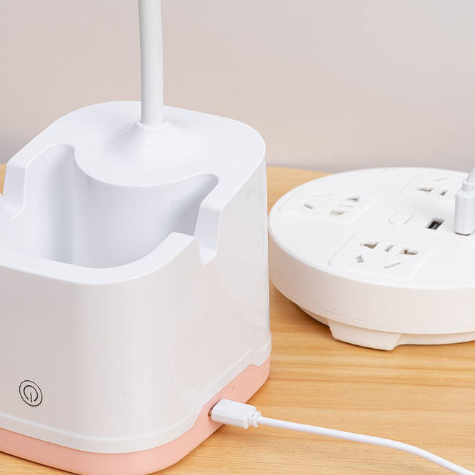 Solid Color Foldable Eye Table Lamp
