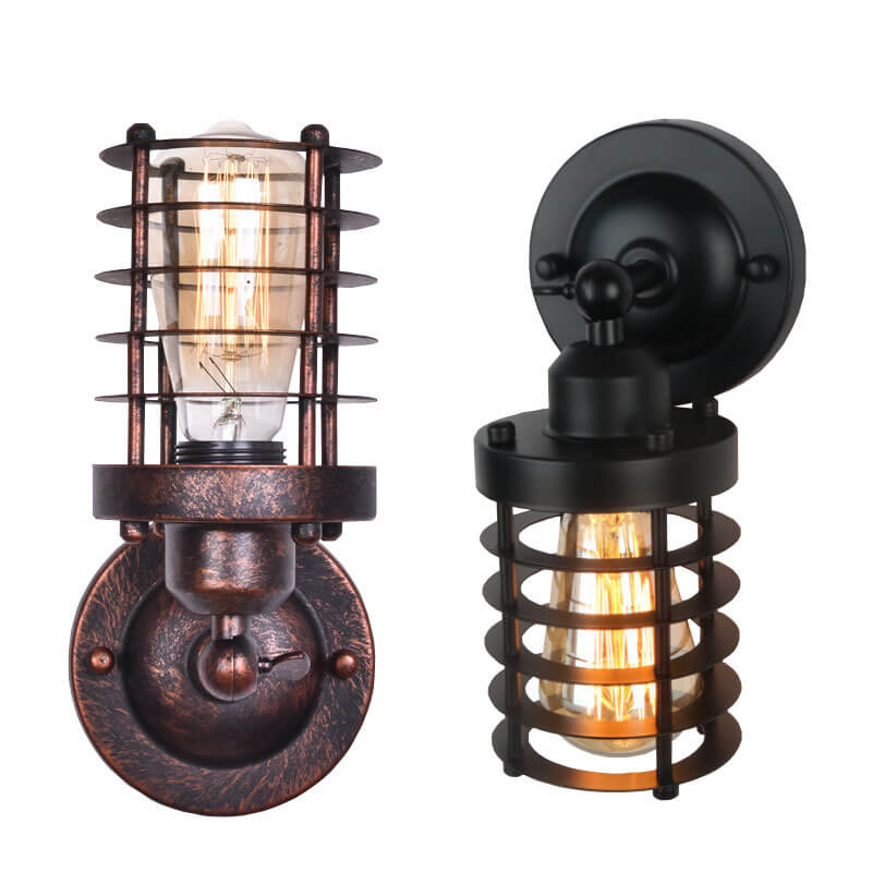 Northern Wrought Iron Wall Lamp