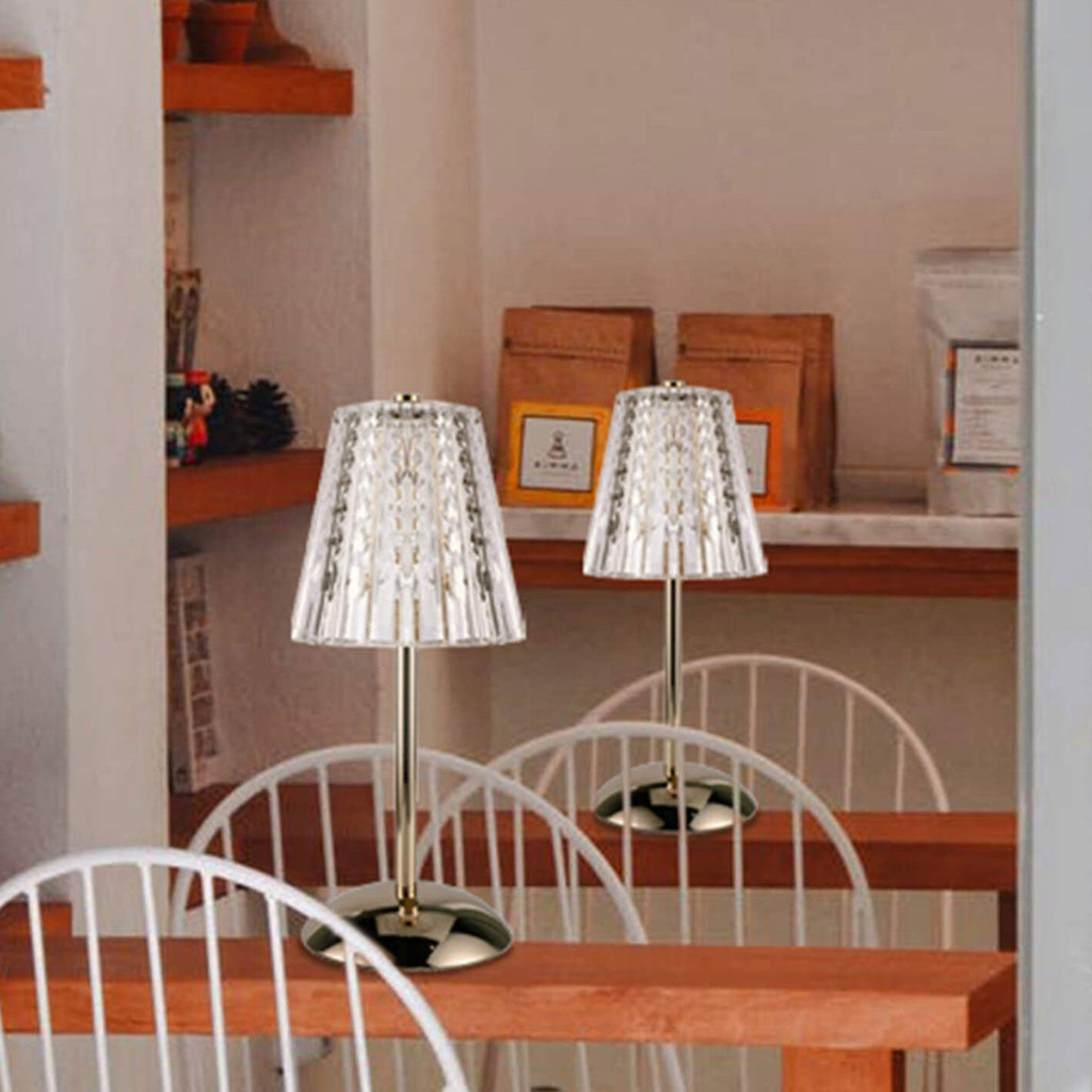 Aluminum Alloy Charging Night Table Lamp