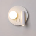Round/Square Acrylic Iron Reading Wall Lamp