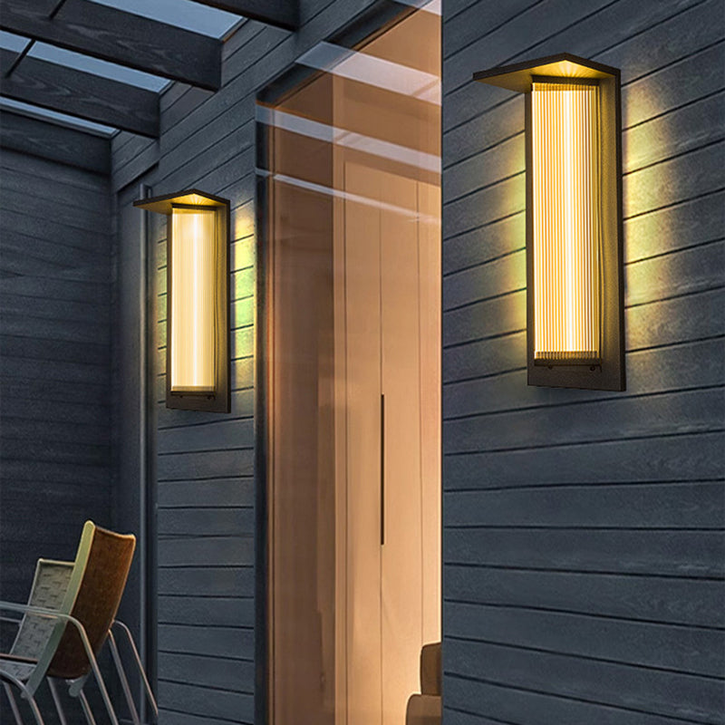 Stainless Steel Acrylic Patio Outdoor Light