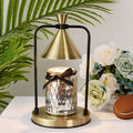 Metal Cone Melting Wax Table Lamp