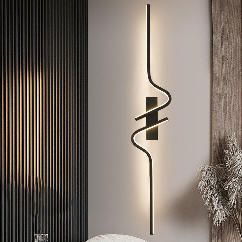 Strip Aluminum Silicon Gel Wall Lamp