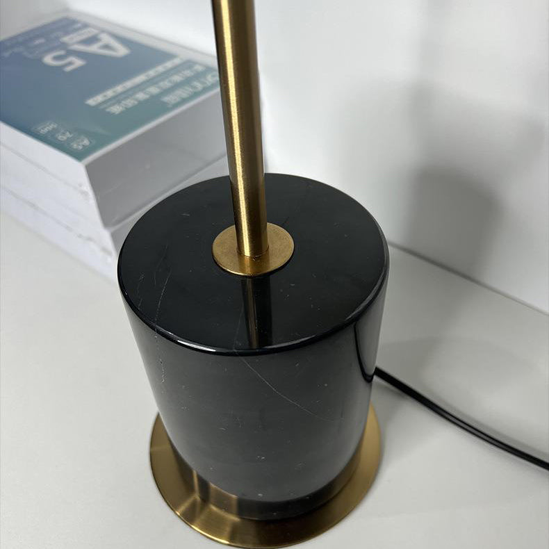 Round Ball Cylinder Marble Table Lamp