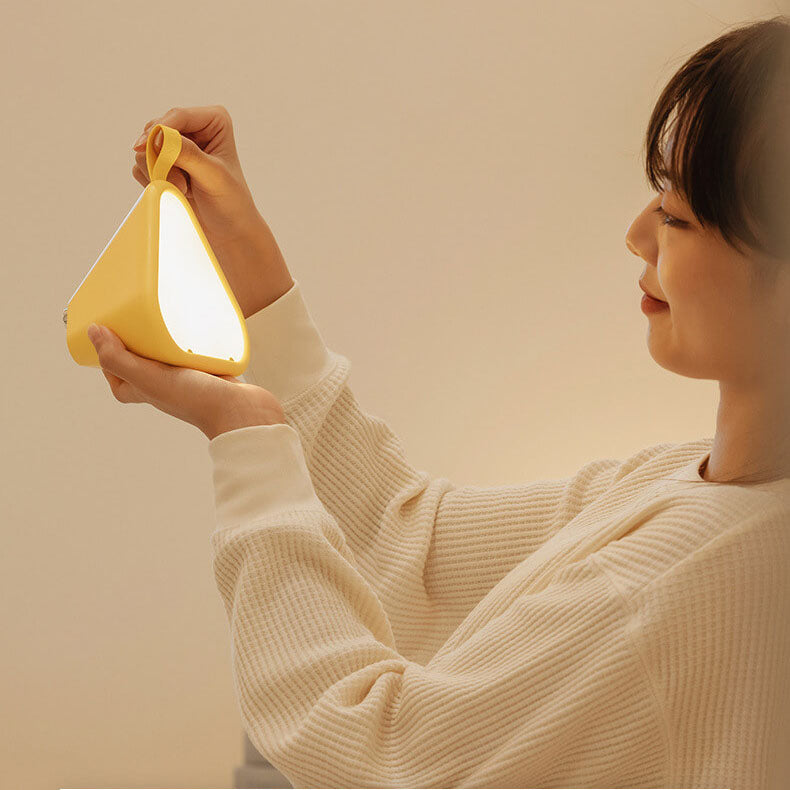 Triangle Seven Color Atmospheric Table Lamp