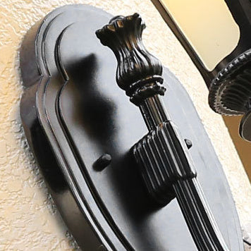 Round Aluminum Cylinder Garden Outdoor Light