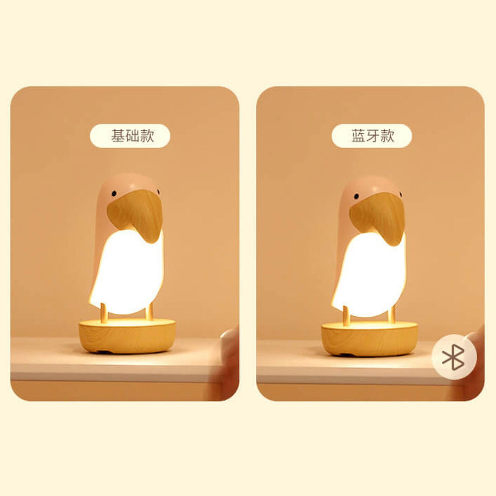 Bird Rechargeable Bluetooth Night Table Lamp