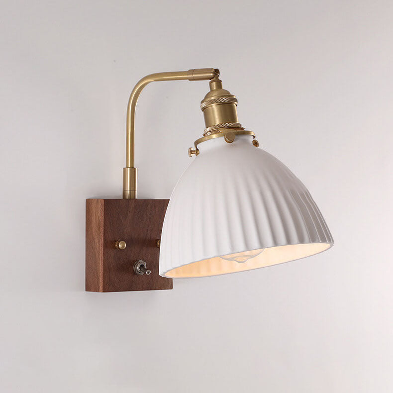 Black Walnut Wall Lamp