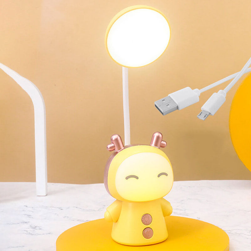 Cartoon Doll ABS Colorful Table Lamp