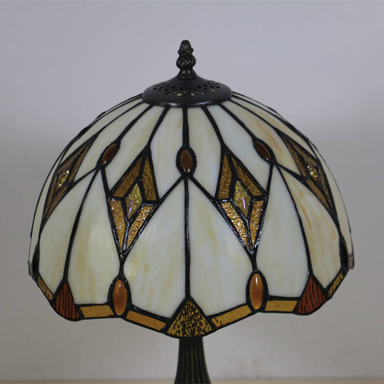 Baroque Gems Dome Stained Table Lamp