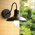 Loft Dome Iron Bent Outdoor Light