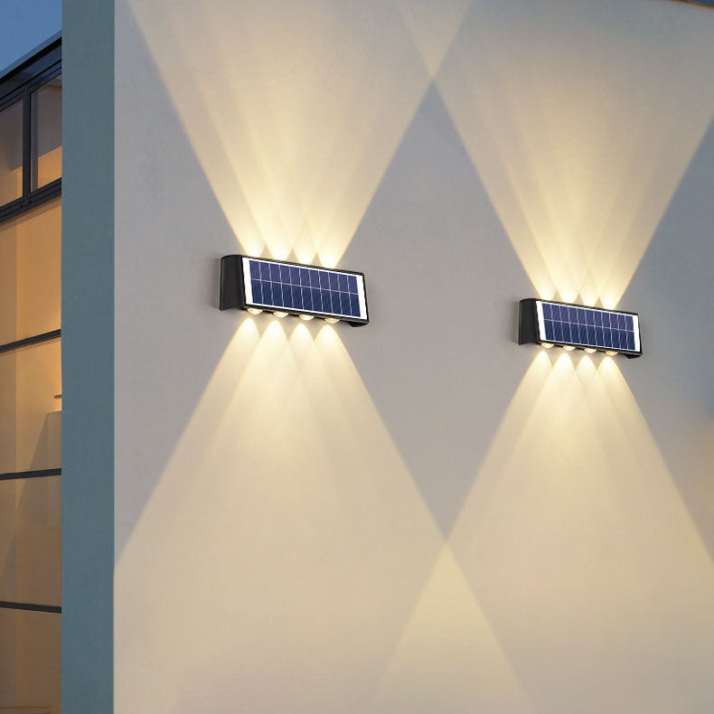 Rectangular ABS PMMA Patio Outdoor Light