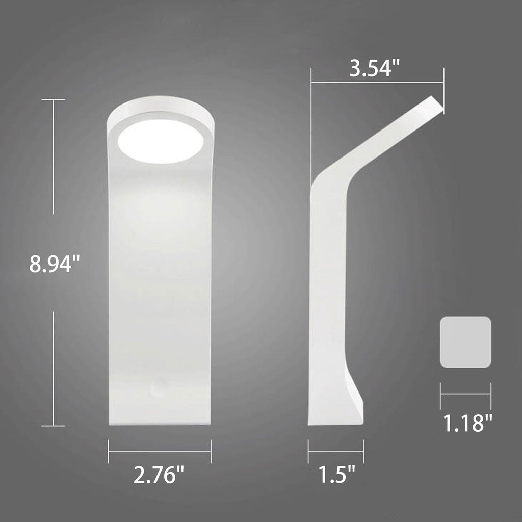 Curved Shape Induction Charging Table Lamp