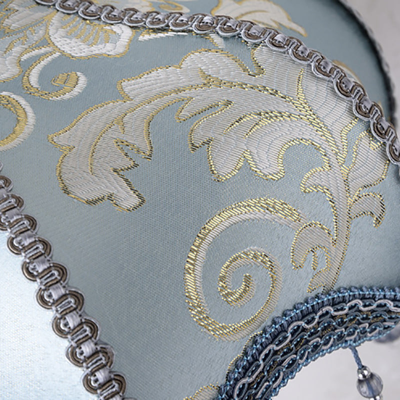 Carved Vase Fabric Resin Table Lamp