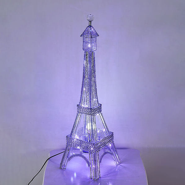 Decorative Aluminum Tower-Shaped Floor Lamp