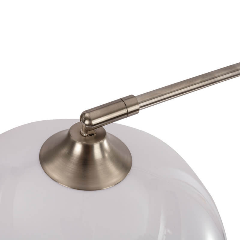 Modern Globe Acrylic Shade Floor Lamp