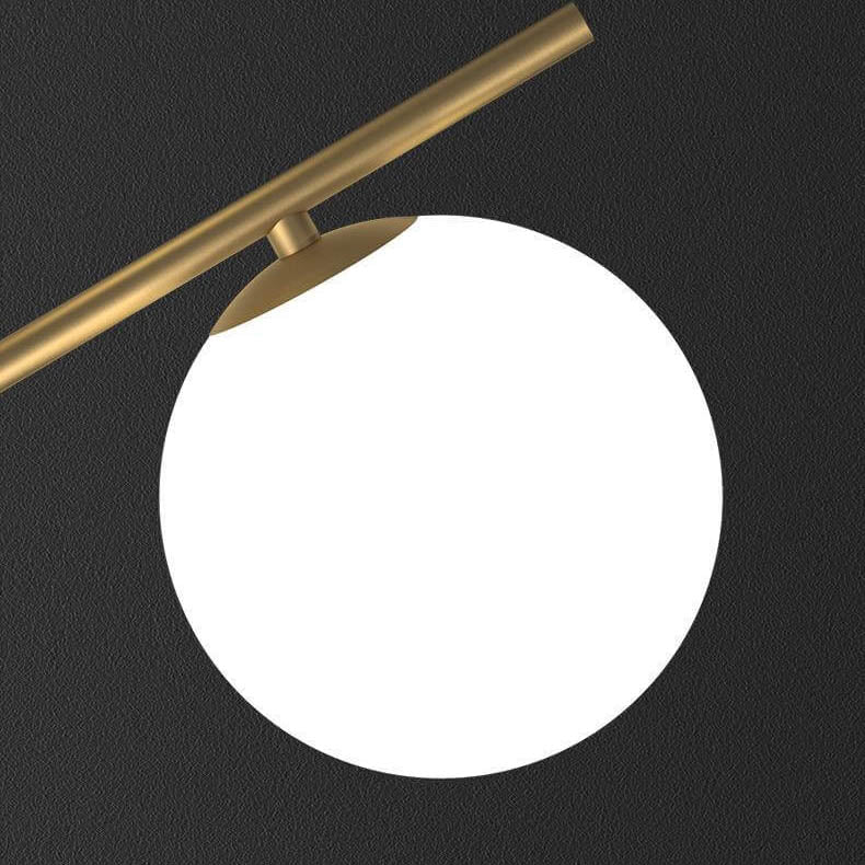 Copper Ball 2-Light Table Lamp