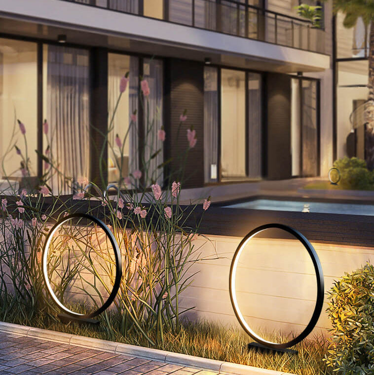 Waterproof Acrylic Lampshade Aluminum Outdoor Light