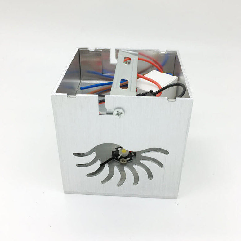 Square Aluminum Phoenix Tail Wall Lamp