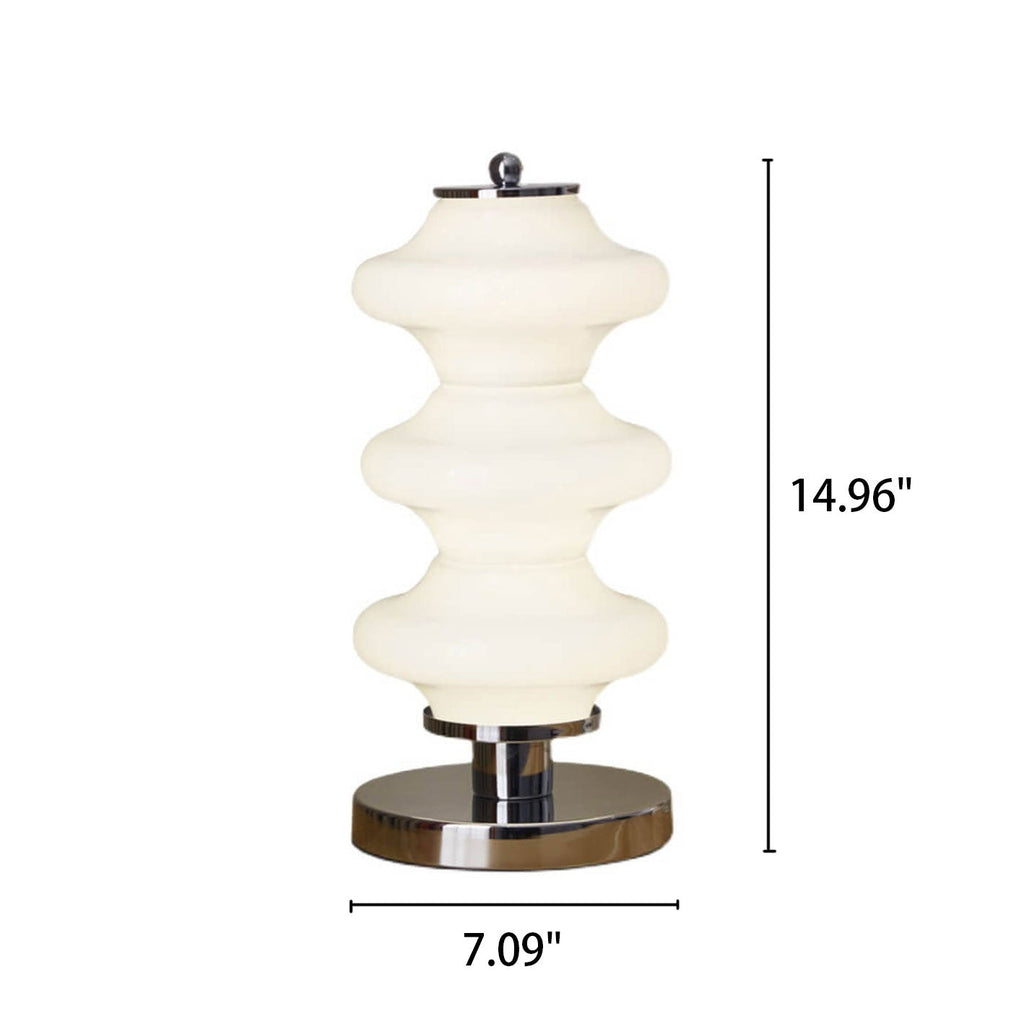 Glass Gourd Design Table Lamp