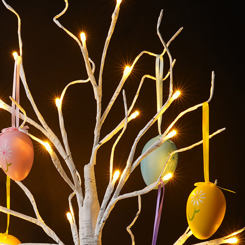 Easter Egg Decorated Tree Table Lamp