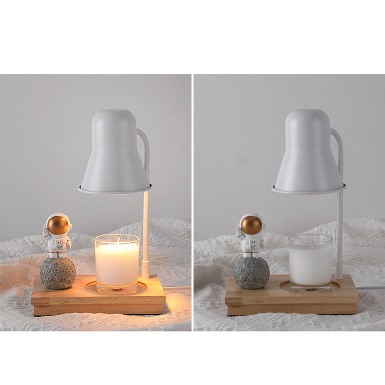 Astronaut Aromatherapy Melting Wax 2-Light Table Lamp