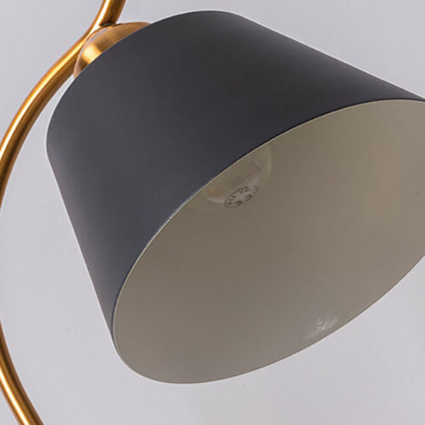 Metal Cone Table Lamp