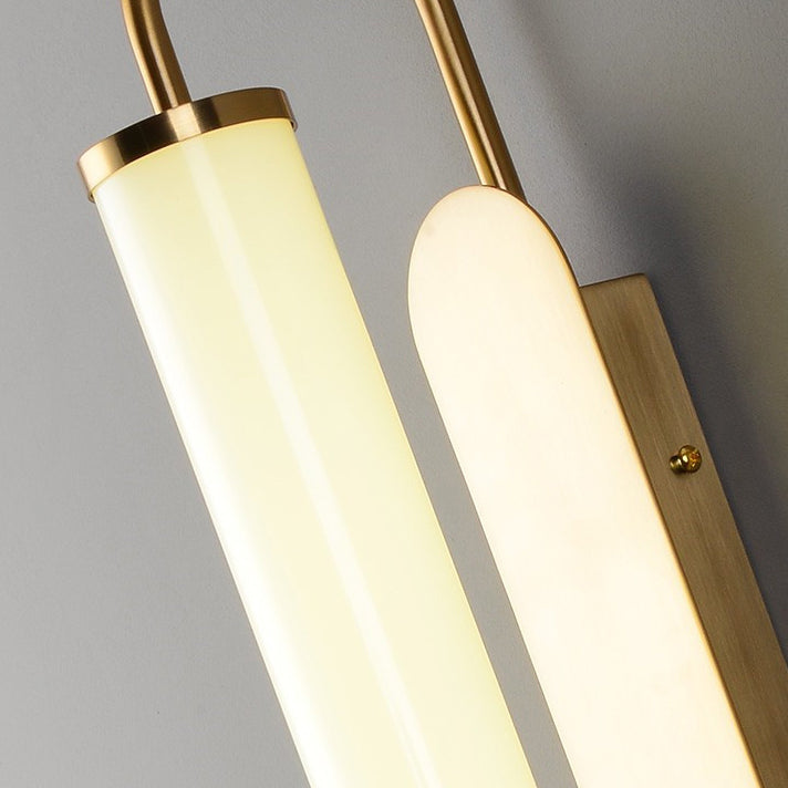 Iron Acrylic Cylinder Strip Wall Lamp