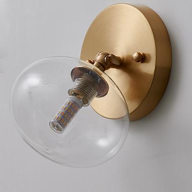 Glass Magic Bean Wall Lamp