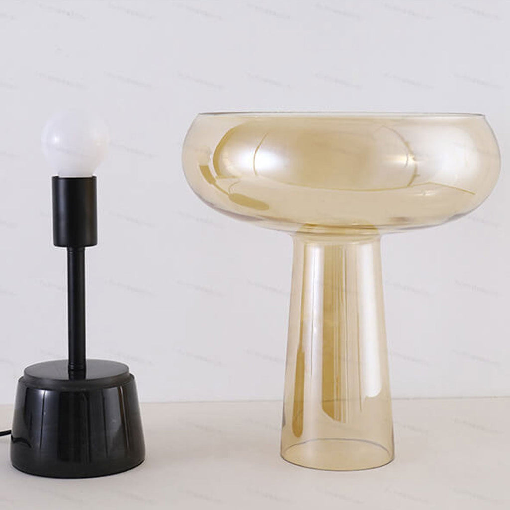 Glass Marble Table Lamp