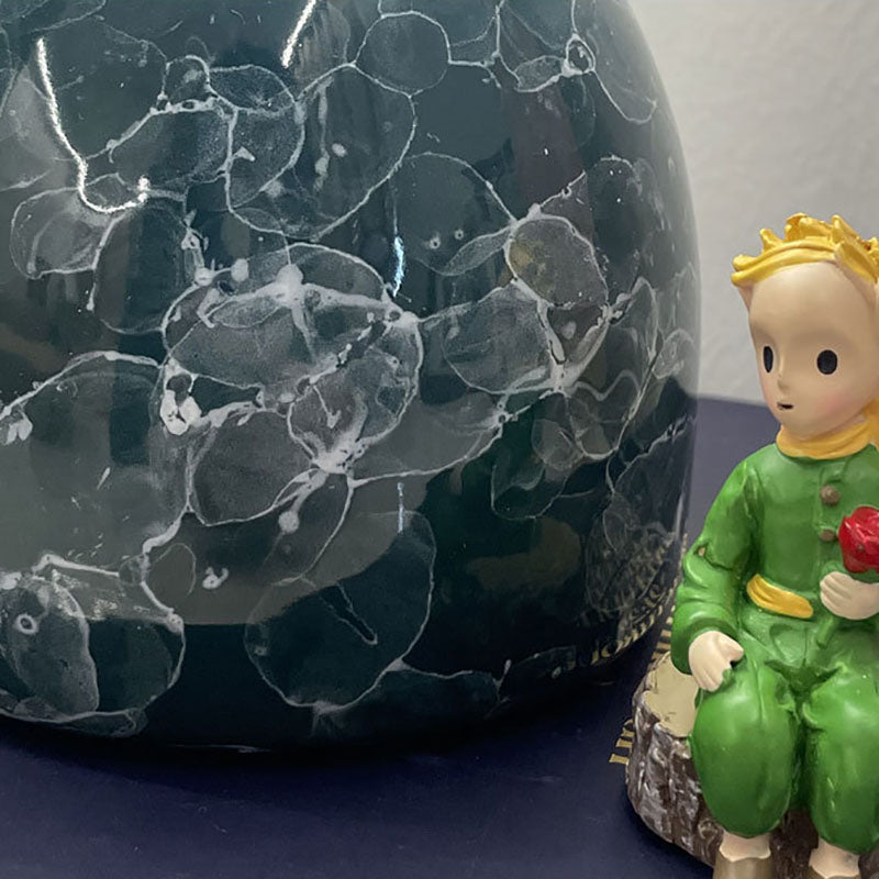 3D Printed Moon Ceramic Table Lamp