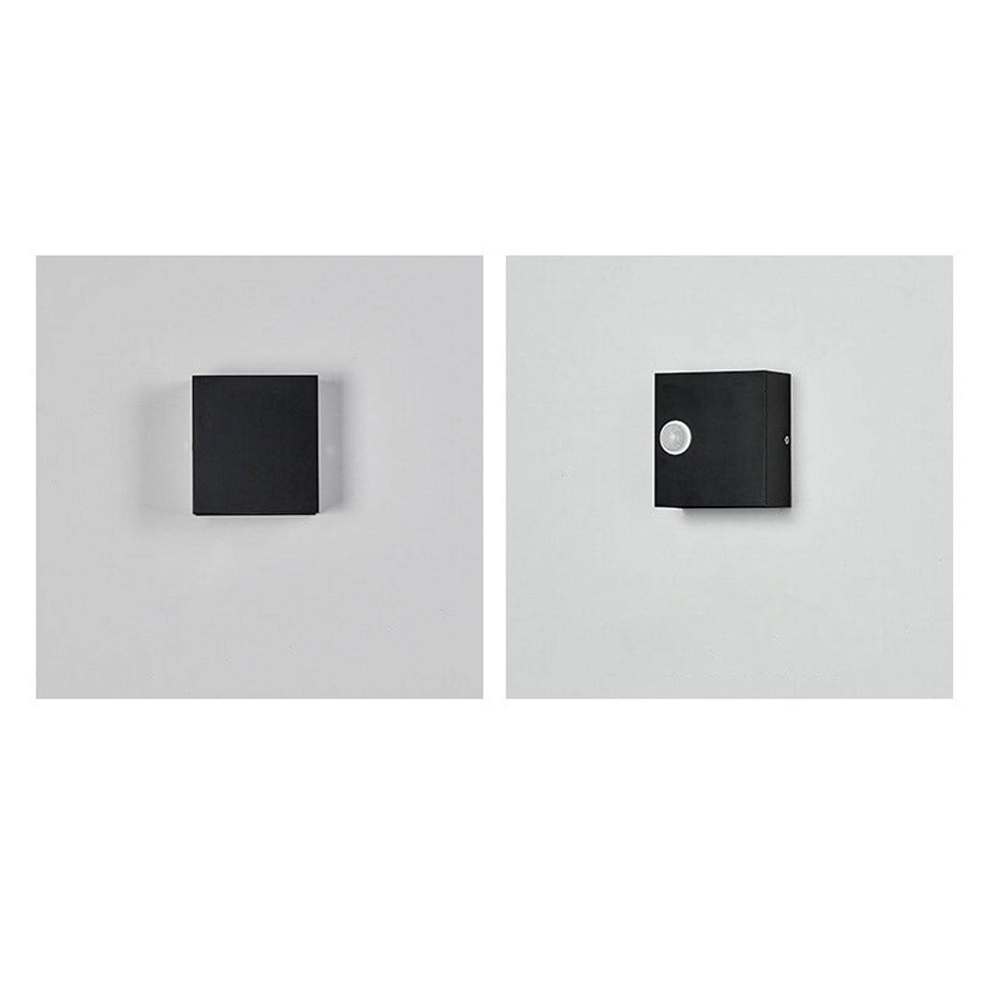 Square Body Sensor Outdoor Light