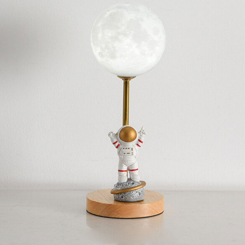 3D Printed Moon Decorative Table Lamp