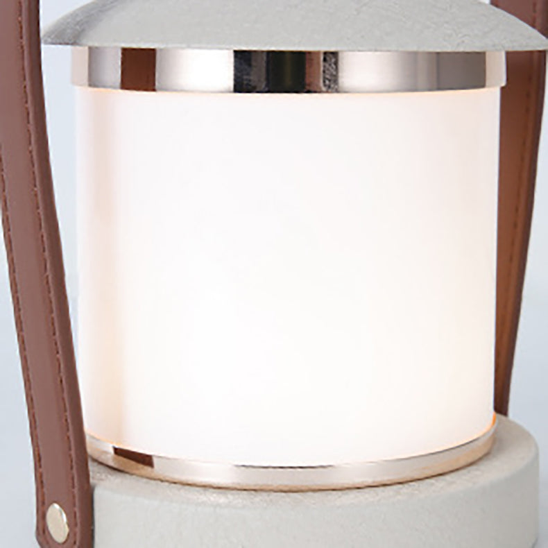 Portable Imitation Leather Acrylic Outdoor Light